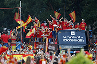 CELEBRACION CIBELES SELECCION ESPAÑOLA