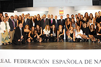 COE GALA REAL FEDERACION ESPAÑOLA DE NATACION COMITE OLIMPICO ESPAÑOL